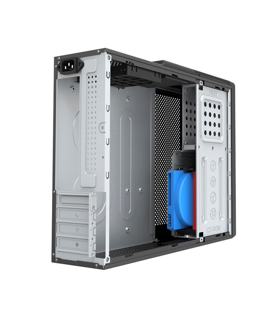 Caja de ordenador phoenix micro atx lite - s80 formato slim con usb 3.0 fuente 300w 80 plus