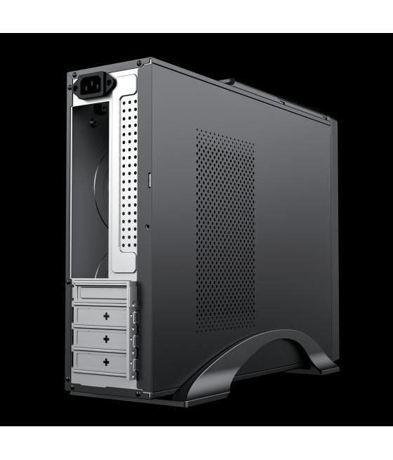 Caja de ordenador phoenix micro atx lite - s80 formato slim con usb 3.0 fuente 300w 80 plus