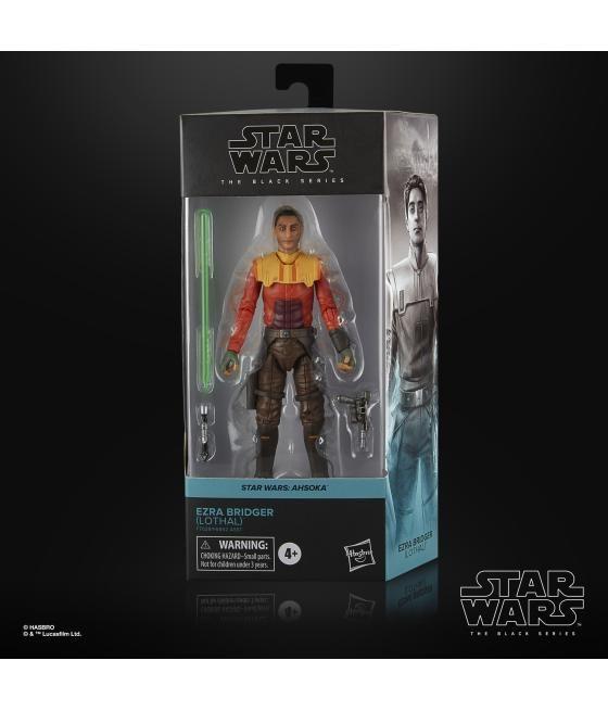 Figura hasbro star wars the black series ahsoka ezra bridger (lothal)