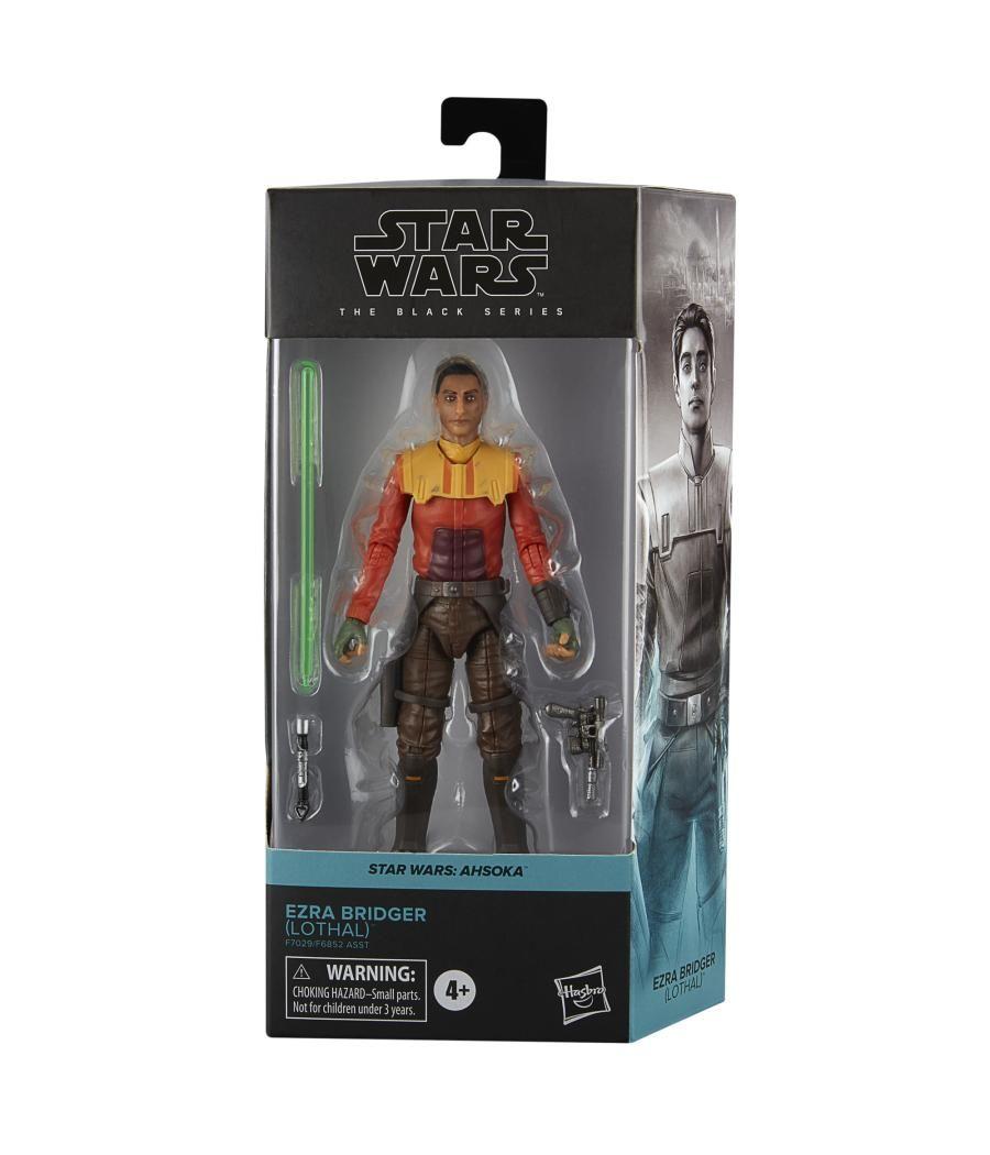 Figura hasbro star wars the black series ahsoka ezra bridger (lothal)