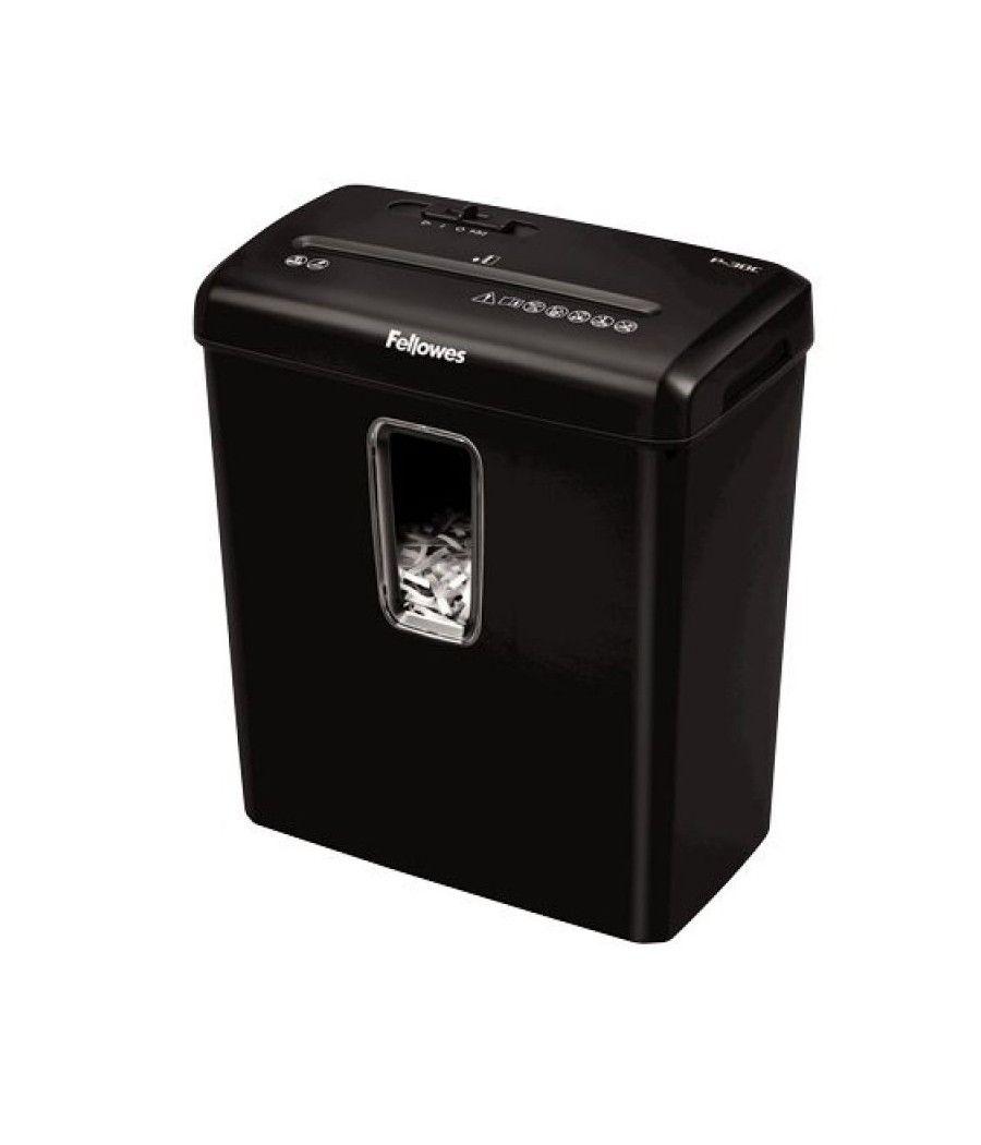 Destructora Fellowes P-30C/ Corte en Partículas de 4 x 34mm/ Negra - Imagen 2