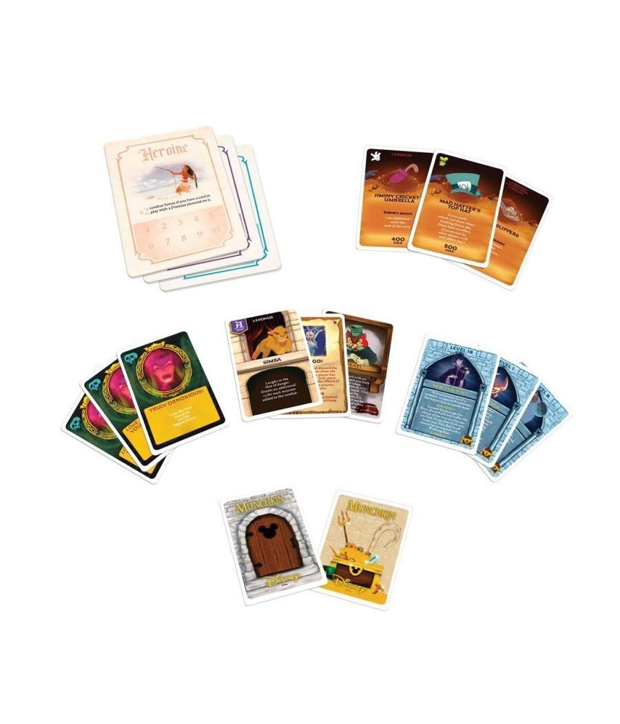 Juego de mesa munchkin disney edition edad recomendada 10 años (ingles)