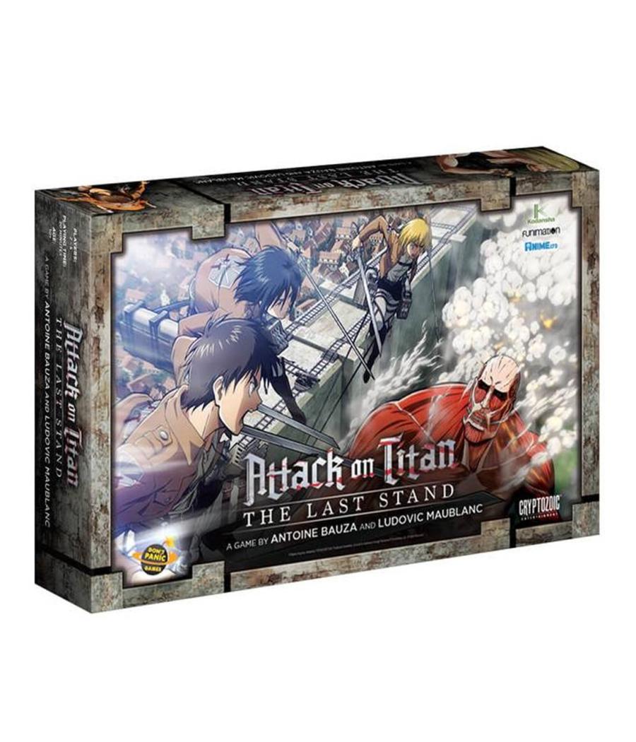 Juego de mesa attack on titan the last stand edad recomendada 14 años (ingles)