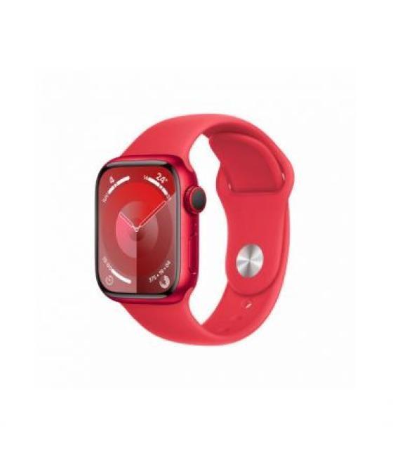 Watch series 9 gps 41mm (product)red aluminium case with (product)red sport band - s/m