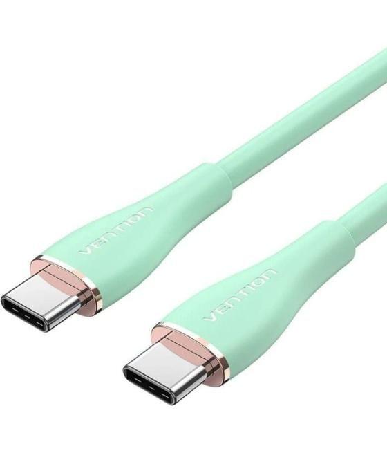 Cable usb 2.0 tipo-c vention tawgg/ usb tipo-c macho - usb tipo-c macho/ 1.5m/ verde