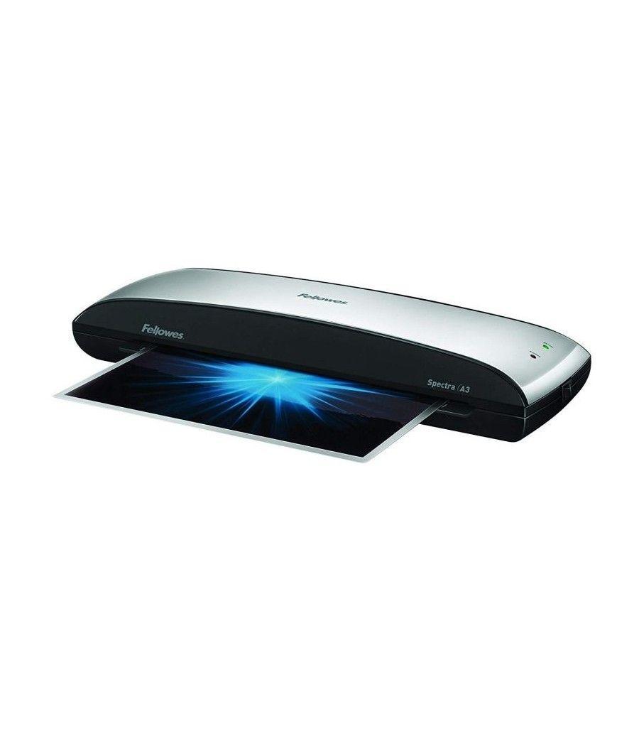 Plastificadora Fellowes Spectra A3/ hasta A3 y 125 Micras/ Gris y Negra - Imagen 3