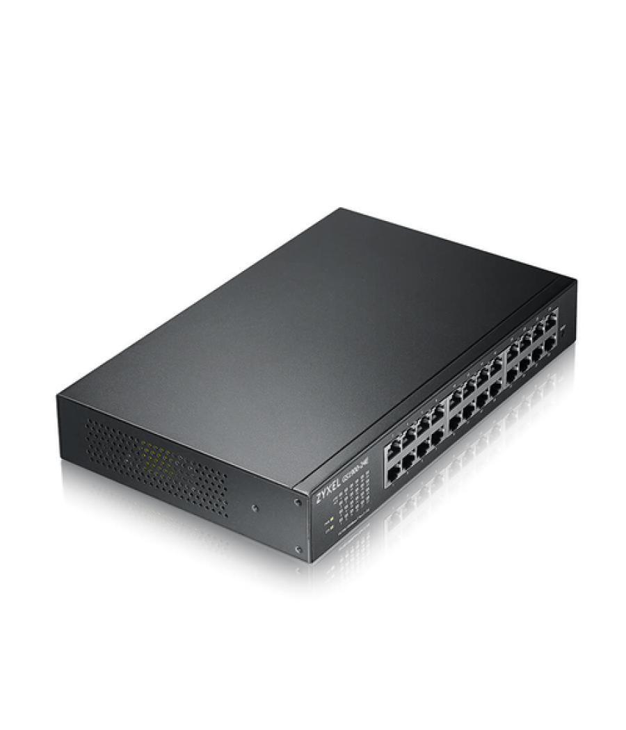 Zyxel GS1900-24E-EU0103F switch Gestionado L2 Gigabit Ethernet (10/100/1000) 1U Negro