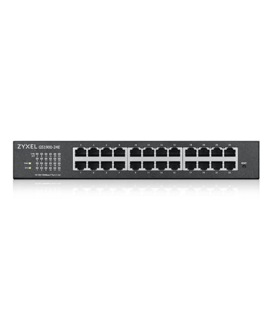 Zyxel GS1900-24E-EU0103F switch Gestionado L2 Gigabit Ethernet (10/100/1000) 1U Negro
