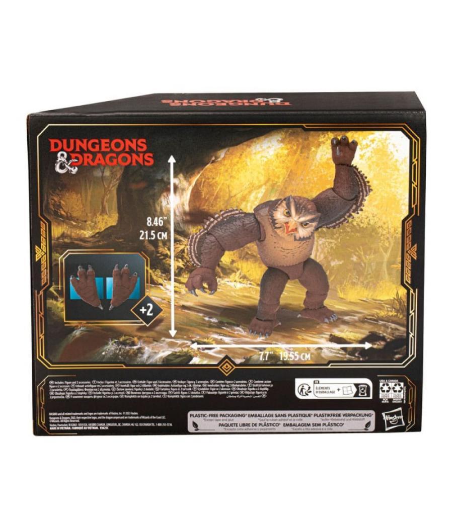 Figura hasbro dicelings dungeons & dragons golden archive owlbear