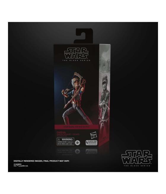 Figura hasbro star wars the black series omega (equipo mercenario)