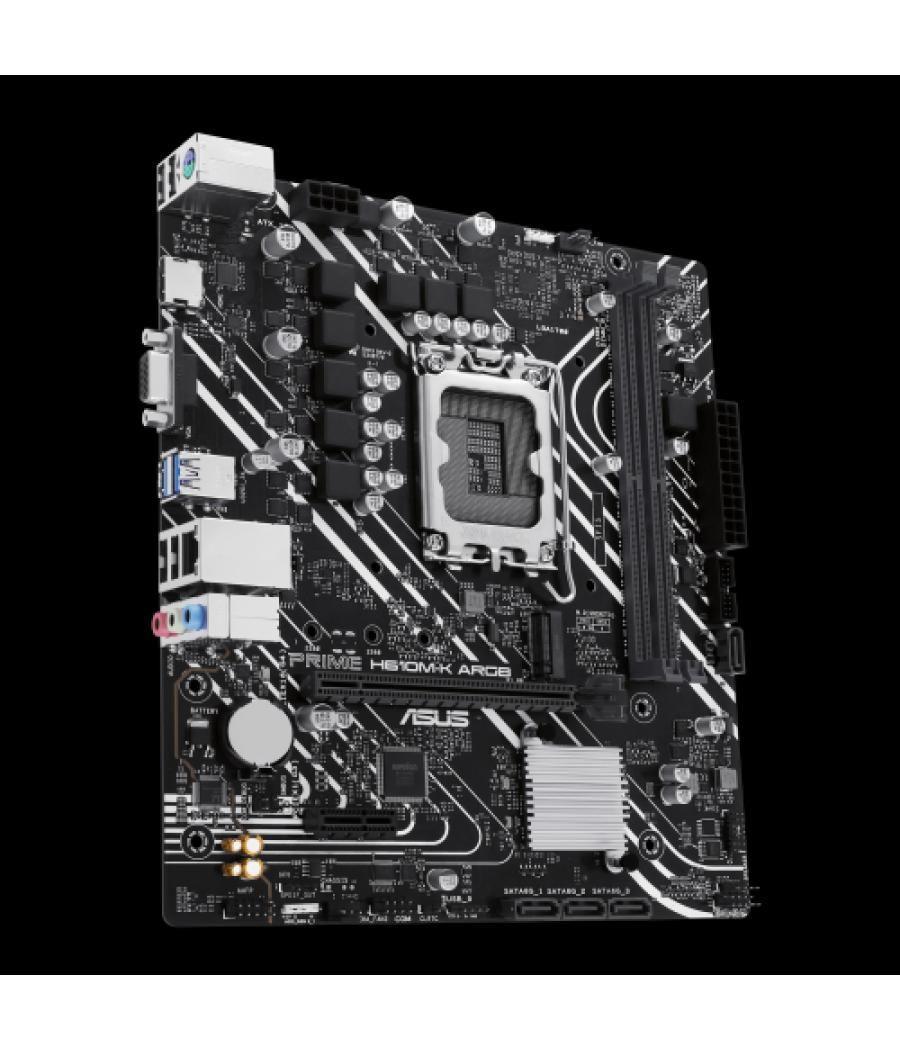 Asus prime h610m-k argb intel h610 lga 1700 micro atx