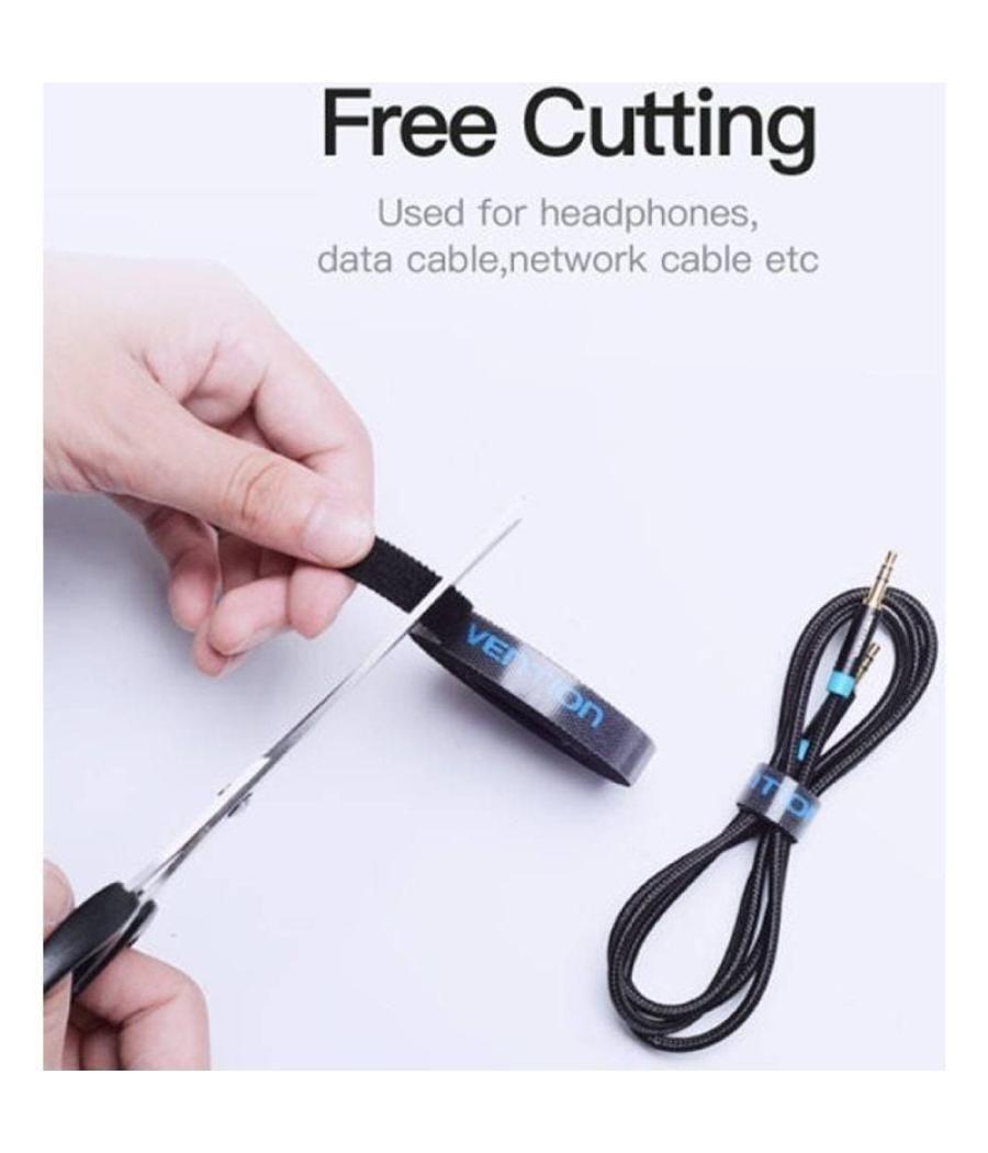 Tira organizadora de cables vention kaabh/ 2m
