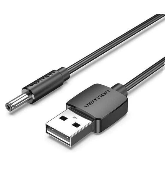 Cable conversor usb vention cexbd/ usb macho - jack 3.5 macho/ 50cm/ negro