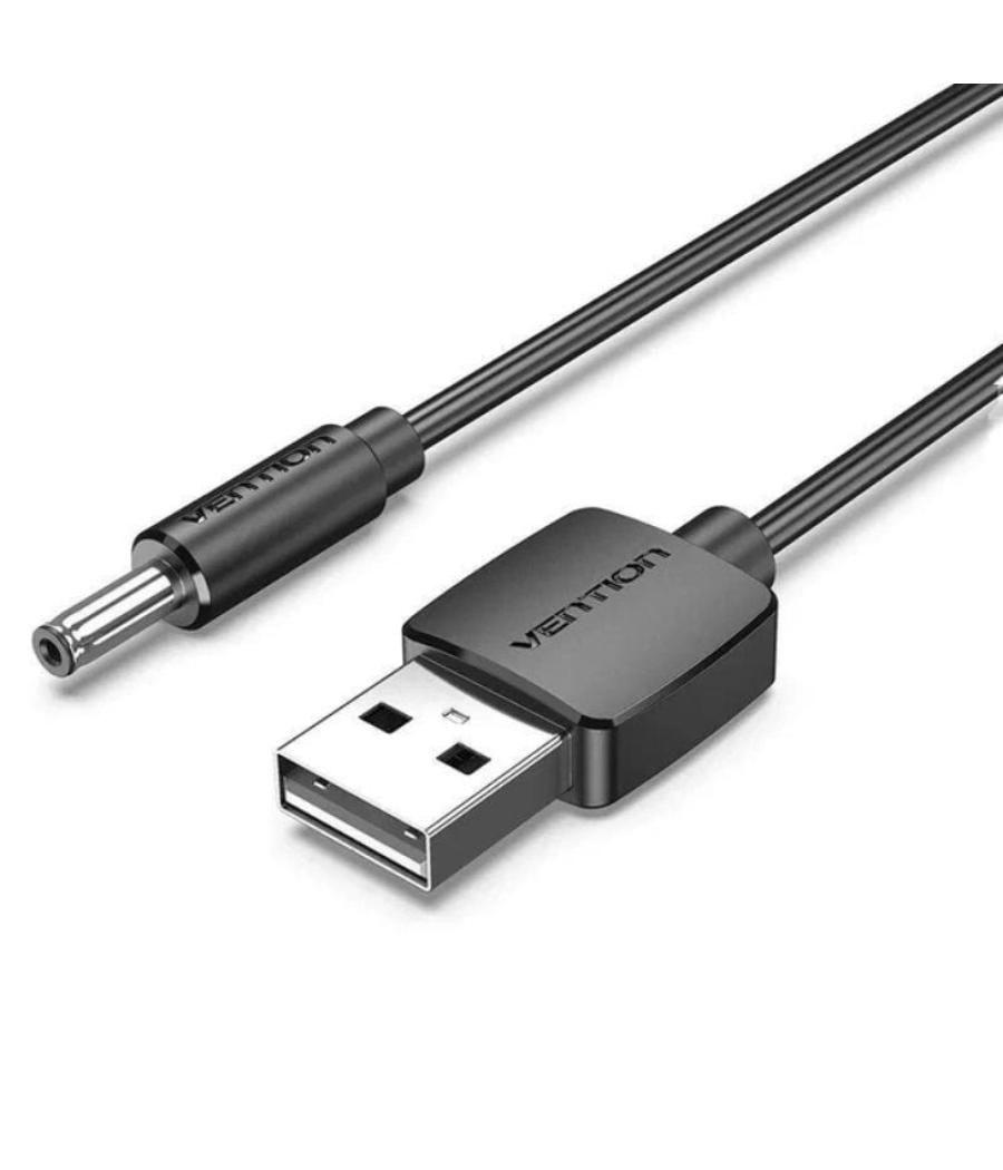 Cable conversor usb vention cexbd/ usb macho - jack 3.5 macho/ 50cm/ negro