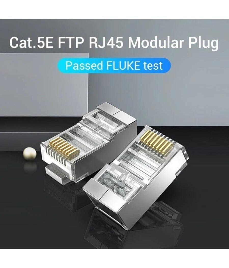 Conector rj45 vention idar0-50/ cat.5e/ 50 uds