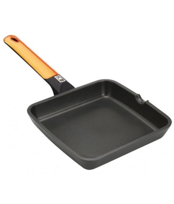 Asador bra efficient orange a281328/ ø28cm/ aluminio fundido/ apto para inducción