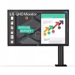 Monitor Profesional LG UltraFine 27QN880-B 27'/ QHD/ Multimedia/ Negro - Imagen 1