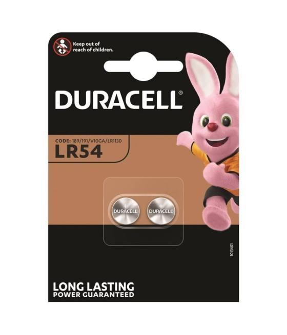 Duracell micro pilas planas alcalina 1,55v - lr1130 lr54 blister de 2