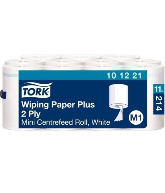 Tork papel de secado extra mini 2 capas 214 servicios saco de 11 rollos m1 blanco