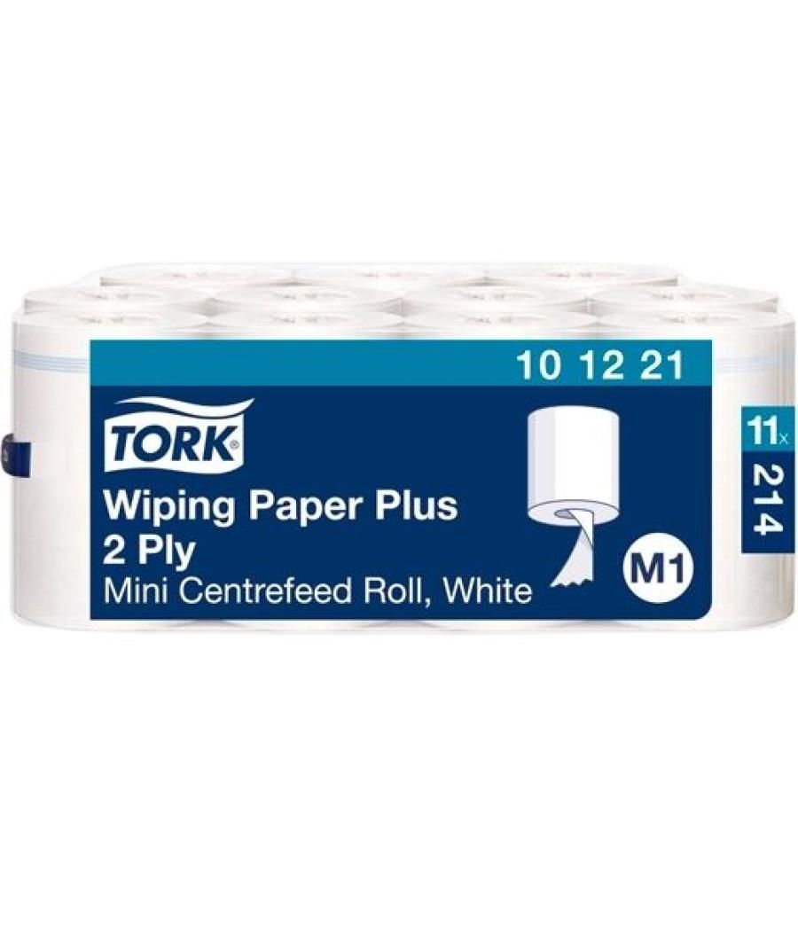 Tork papel de secado extra mini 2 capas 214 servicios saco de 11 rollos m1 blanco