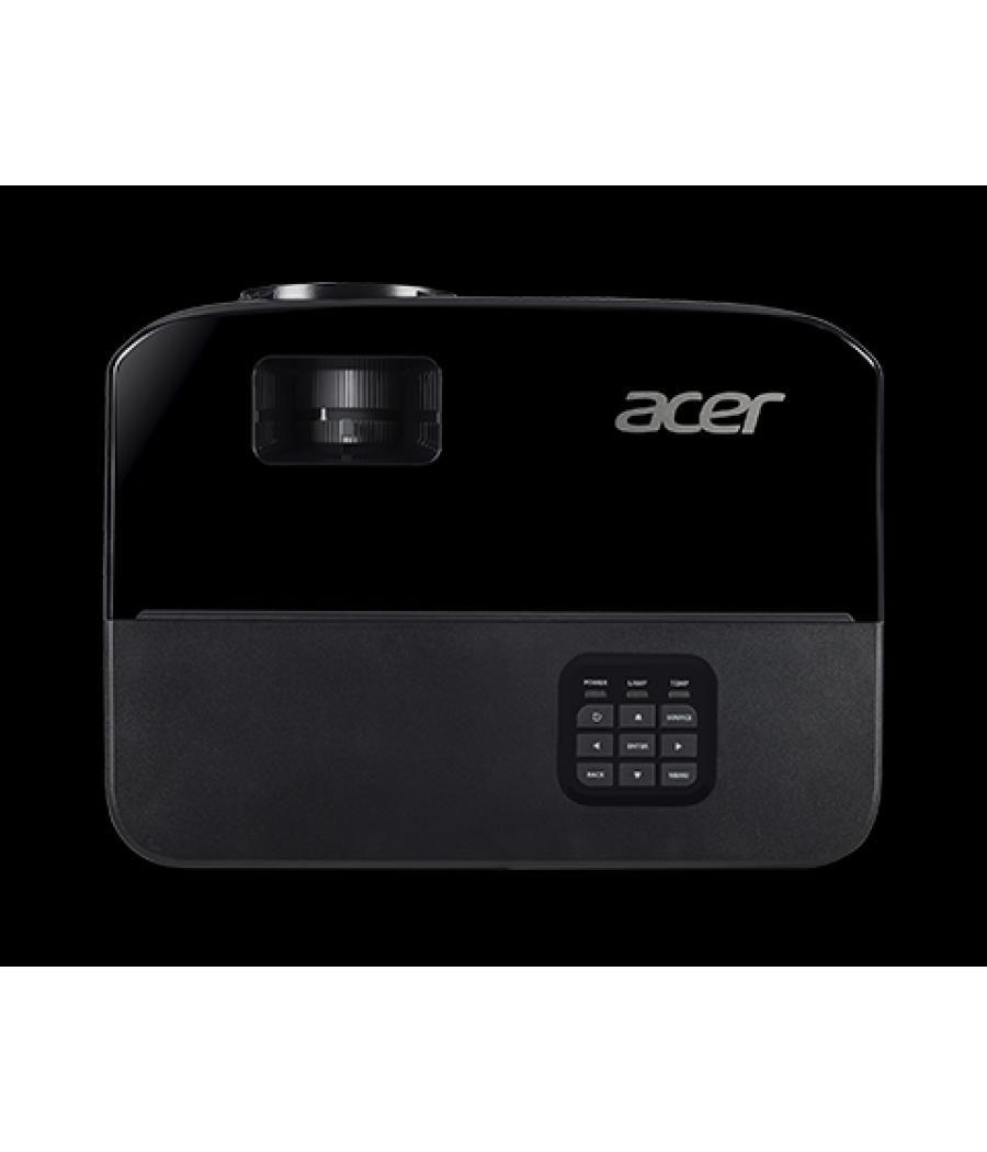 Acer essential x1129hp videoproyector proyector de alcance estándar 4500 lúmenes ansi dlp svga (800x600) 3d negro