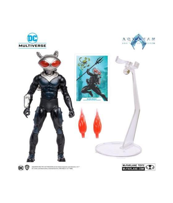 Figura mcfarlane toys dc aquaman 2 movie 7in - black manta