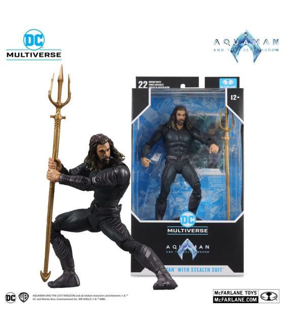 Figura mcfarlane toys dc aquaman 2 movie 7in - aquaman con traje