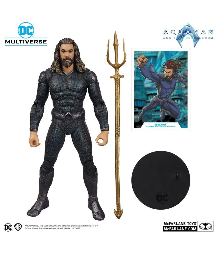 Figura mcfarlane toys dc aquaman 2 movie 7in - aquaman con traje