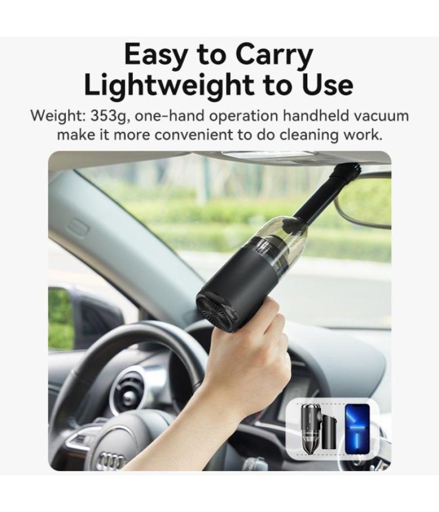 Aspirador de mano con batería vention krab0/ autonomía 20 min