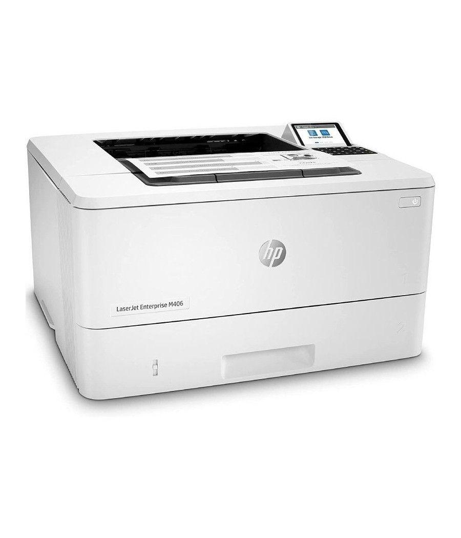 Impresora Láser Monocromo HP Laserjet Enterprise M406DN Dúplex/ Blanca - Imagen 1