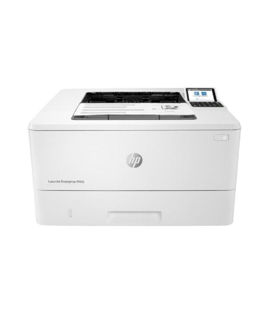 Impresora Láser Monocromo HP Laserjet Enterprise M406DN Dúplex/ Blanca - Imagen 2