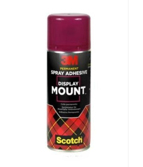 Scotch adhesivo permanente en spray dysplay mount pulverizador - 400 ml