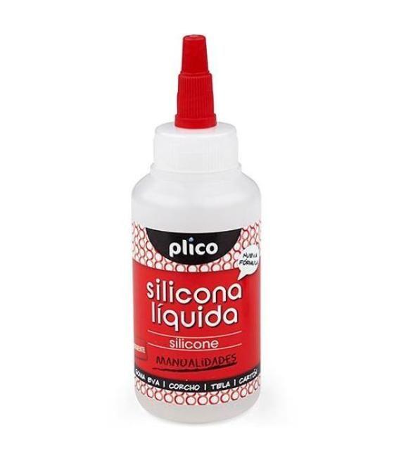 Plico silicona líquida multiusos botella 100ml transparente