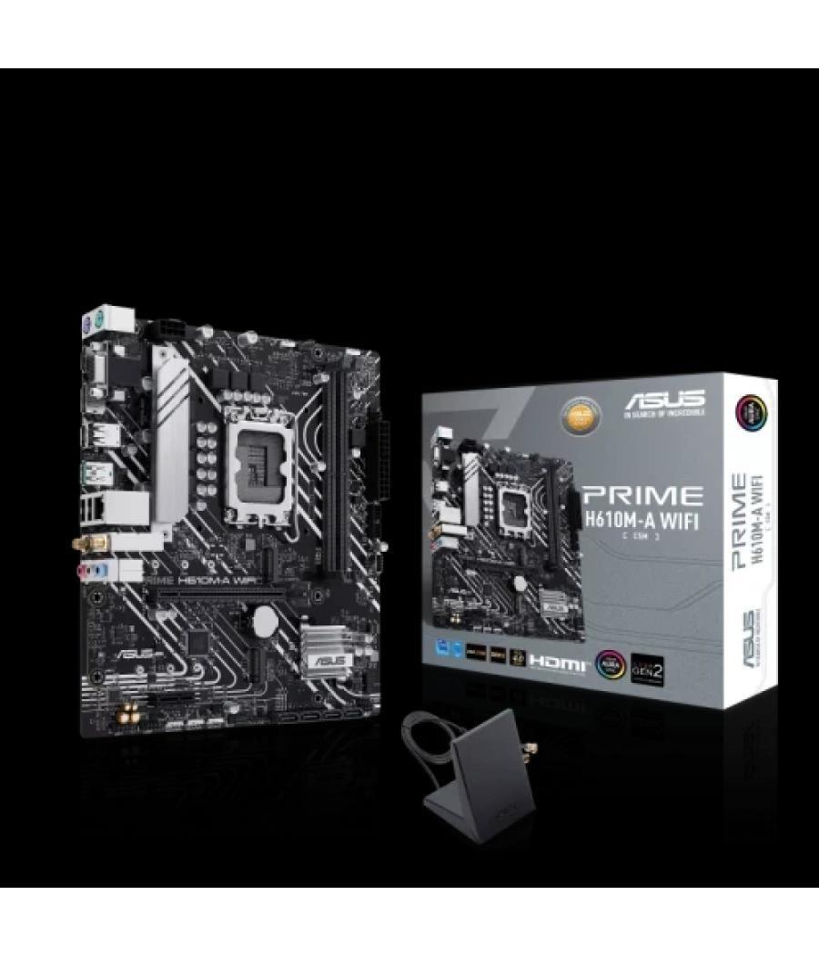 Asus prime h610m-a wifi intel h610 lga 1700 micro atx