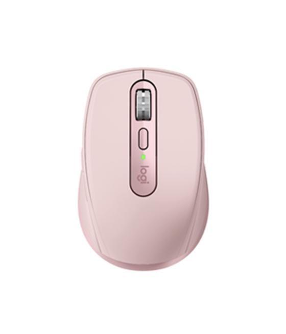 Mouse raton logitech mx anywhere 3s wireless inalambrico bluetooth rosa