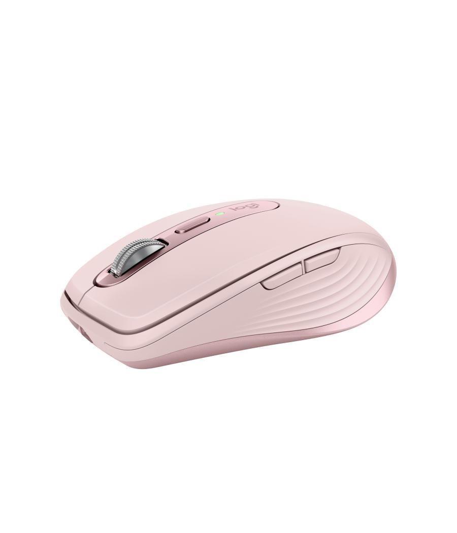 Mouse raton logitech mx anywhere 3s wireless inalambrico bluetooth rosa