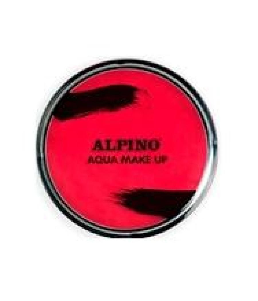 Alpino polvera maquillaje al agua 14gr rojo