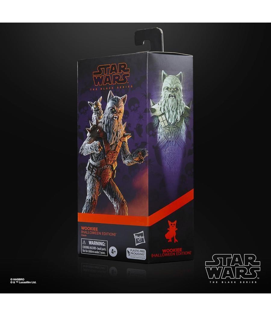 Figura hasbro star wars the black series wookie (halloween edition)