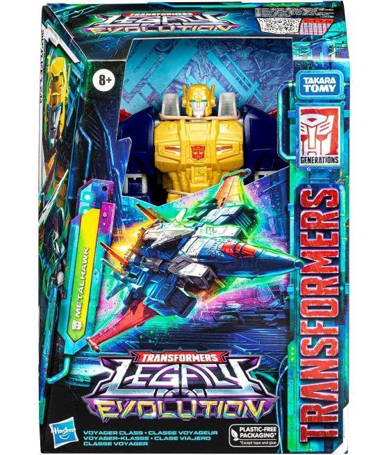 Figura hasbro transformers legacy evolution metalhawk