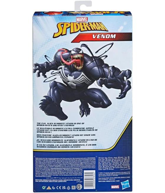 Figura hasbro marvel titan hero series spider man venom