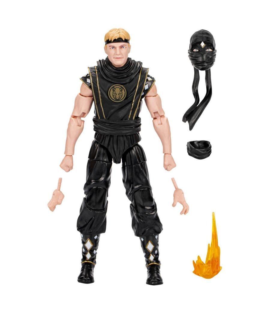 Figura hasbro power rangers x cobra kai lightning collection morphed johnny lawrence black ranger