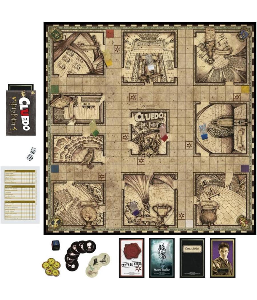 Juego de mesa hasbro cluedo harry potter español