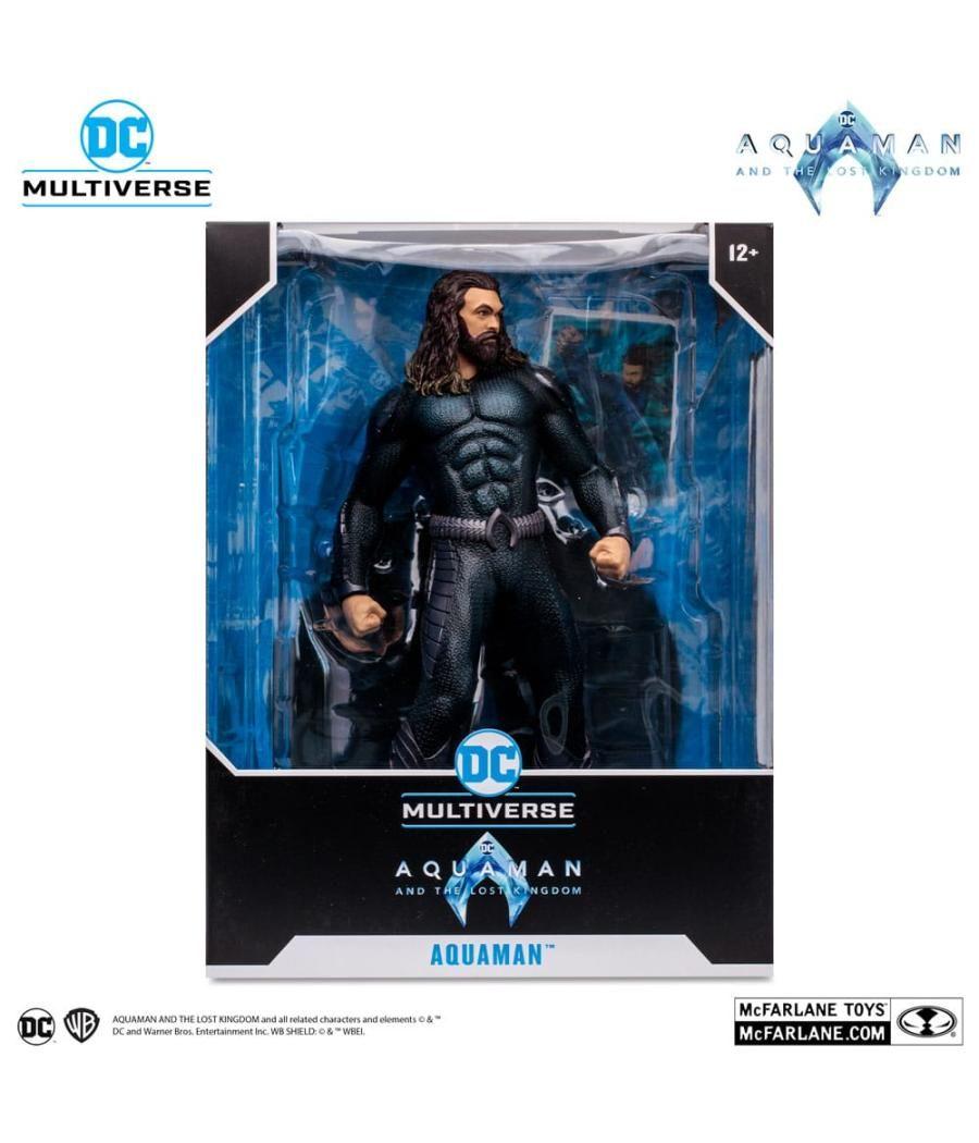 Figura mcfalrne toys dc aquaman 2 movie 12in - aquaman stealth suit