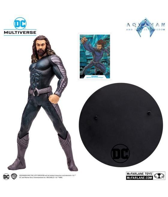 Figura mcfalrne toys dc aquaman 2 movie 12in - aquaman stealth suit