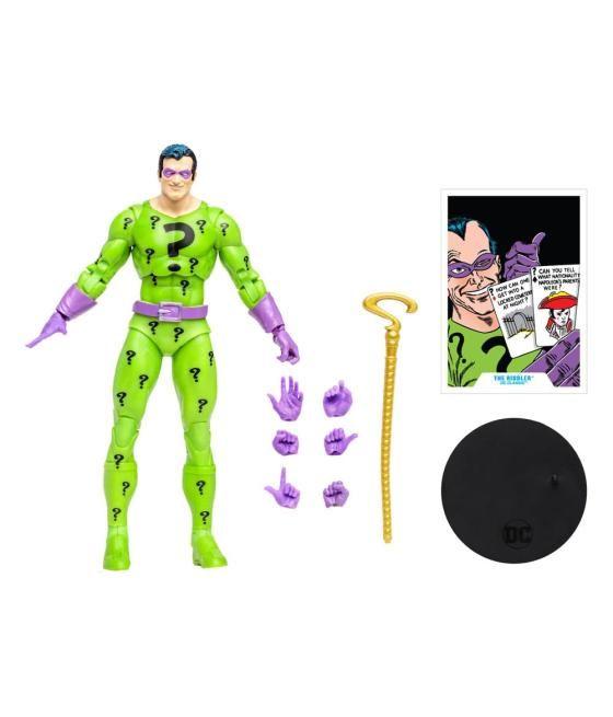 Figura mcfarlane toys dc multiverse 7in - the riddler (dc classic)