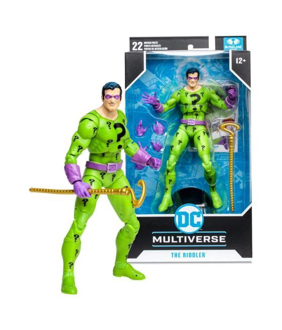 Figura mcfarlane toys dc multiverse 7in - the riddler (dc classic)