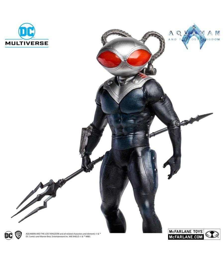 Figura mcfarlane toys dc aquaman 2 movie 12in - black manta