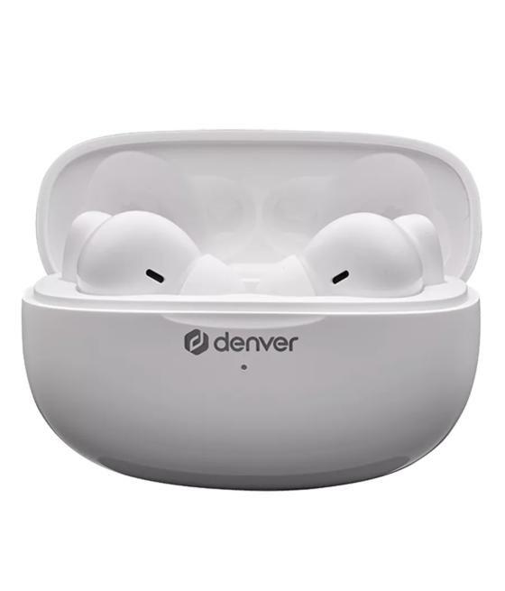 Auricular bluetooth denver twe - 49enc - blanco