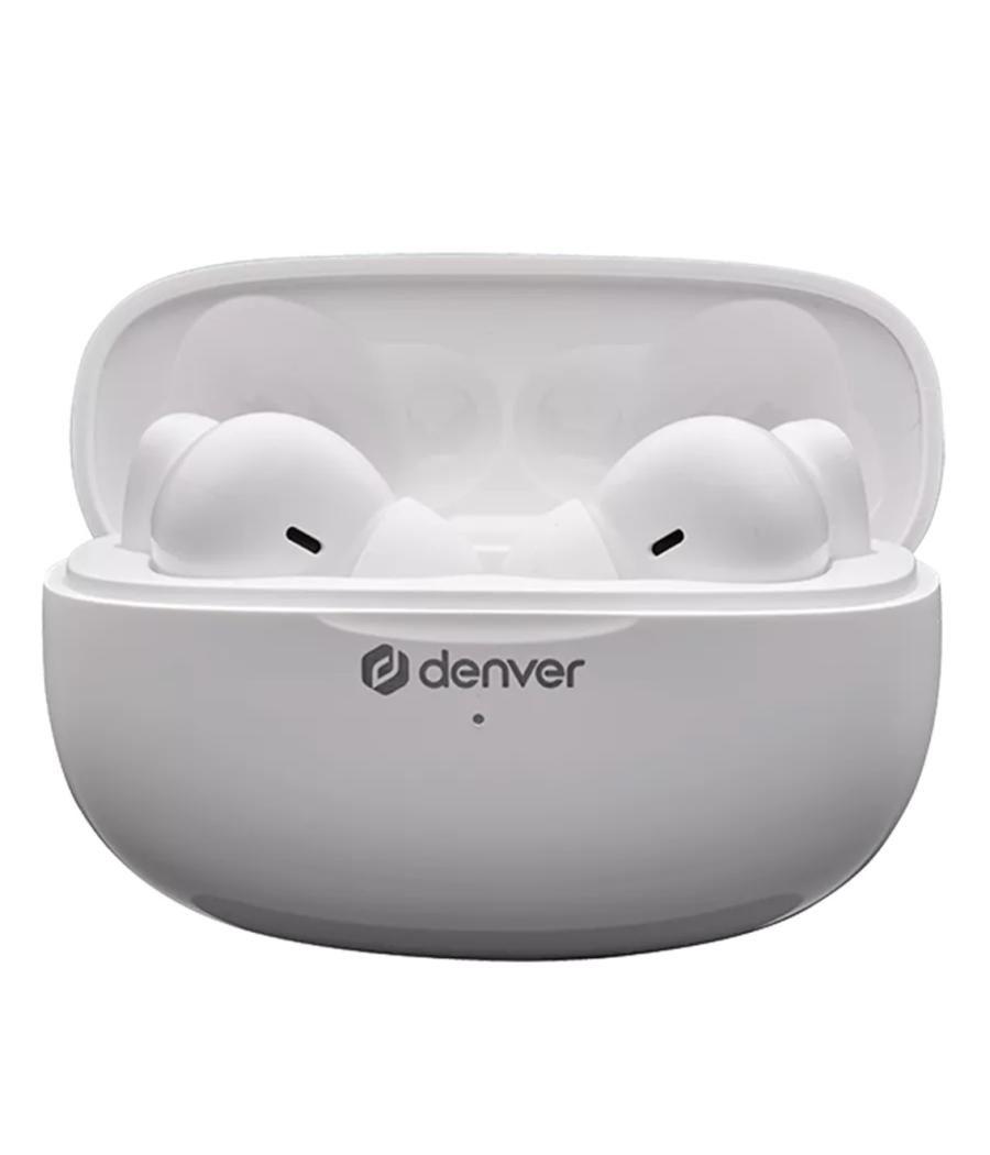 Auricular bluetooth denver twe - 49enc - blanco