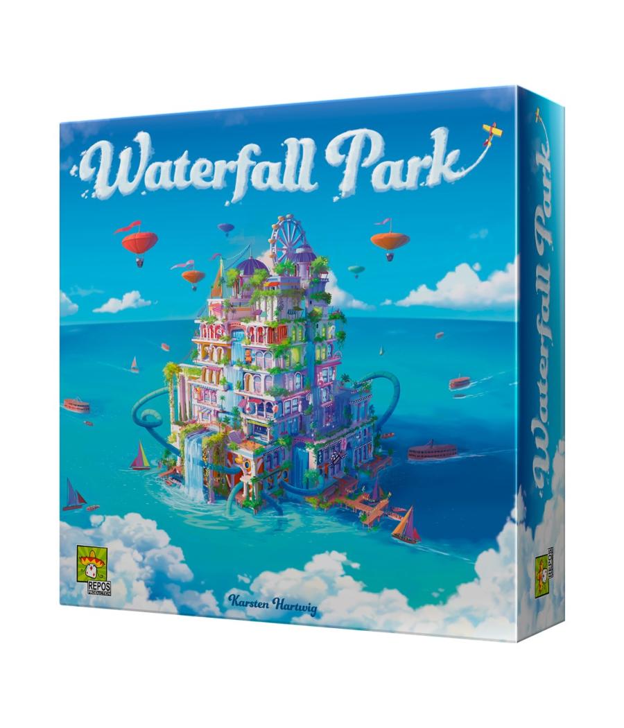 Juego de mesa waterfall park edad recomendada 10 años